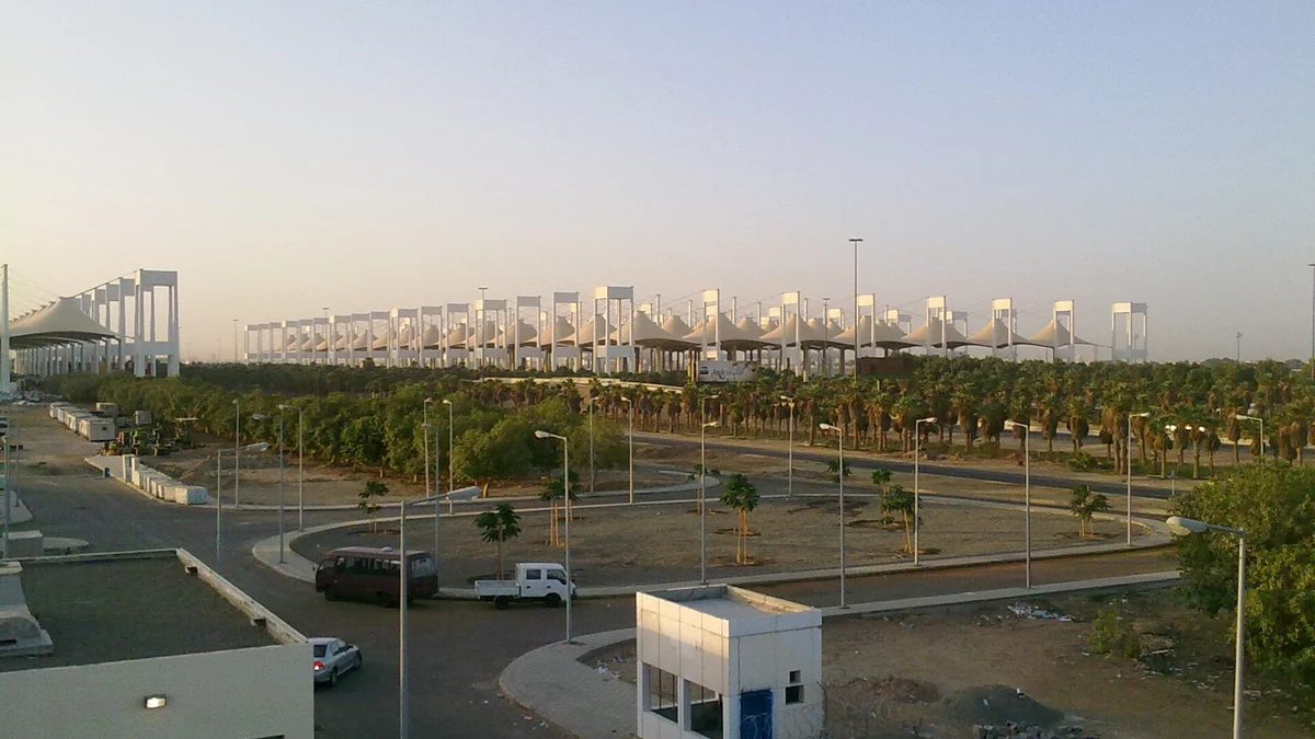 The Hajj terminal at King Abdulaziz International Airport