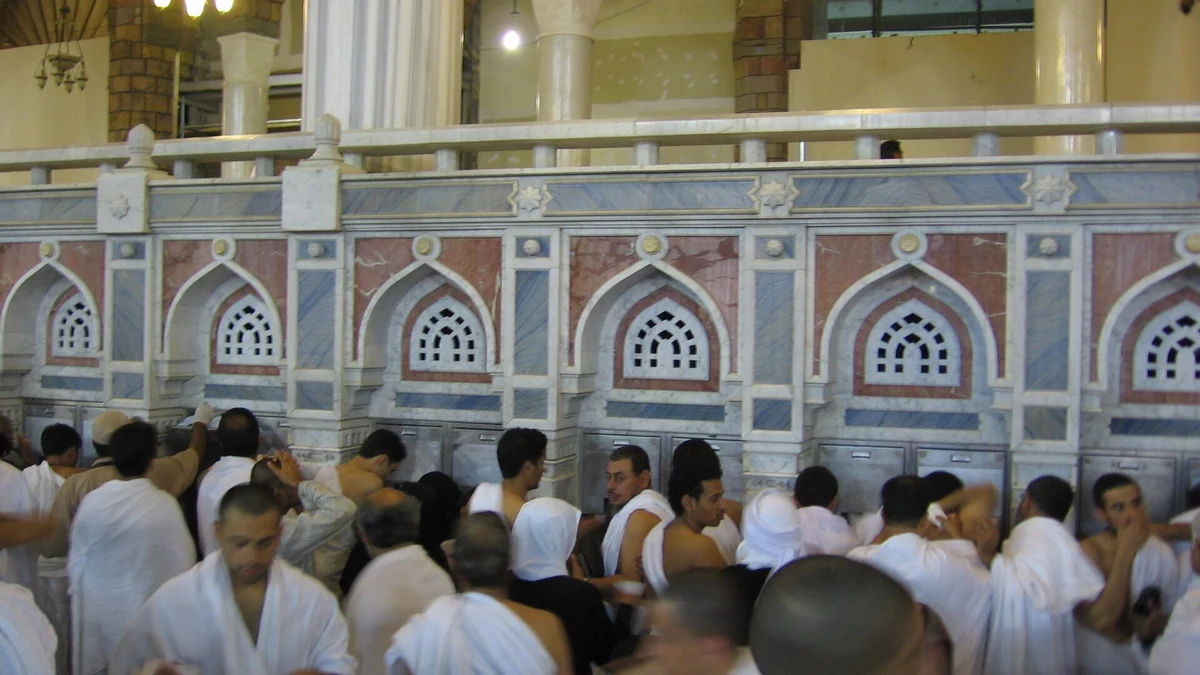 Zamzam drinking-water taps